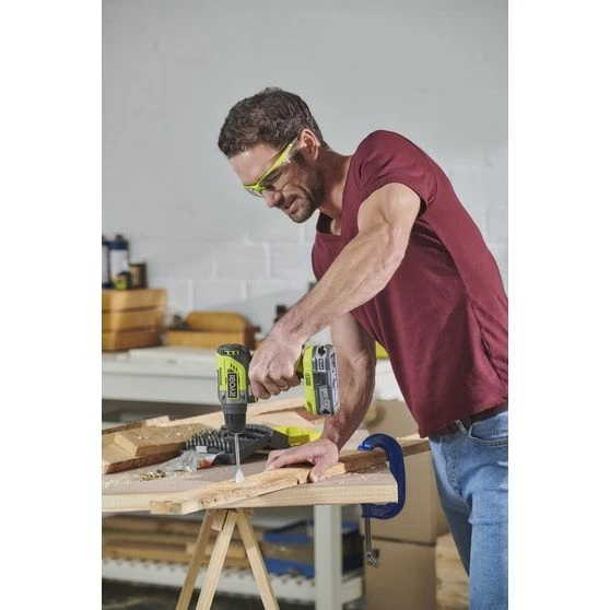 Ryobi R18DD5-0 ONE+ 18V Li-ion Accu Boor-/schroefmachine Body - Koolborstelloos - 5133003596 4 Ryobi R18DD5-0 ONE+ 18V Li-ion Accu Boor-/schroefmachine Body - Koolborstelloos - 5133003596 - Afbeelding 2