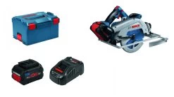 Bosch GKS 18V-68 GC 18V Li-ion Accu Cirkelzaagmachine Set (2x 5.5Ah) In L-Boxx - 0615990M94 -Tool Verkoop d60cb1137a7d5366b44c363b6b0079d5