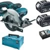 Makita DSS501RMJ 18V Li-Ion Accu Cirkelzaag Set (2x 4.0Ah Accu) In Mbox - 136mm -Tool Verkoop d6929efcfcbafd808837f3cdb92428c0