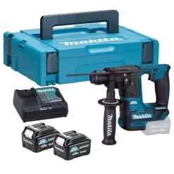 Makita HR166DSMJ 10.8V Li-Ion Accu SDS-plus Boorhamer Set (2x 4.0Ah Accu) In Mbox- 1,1J - Koolborstelloos