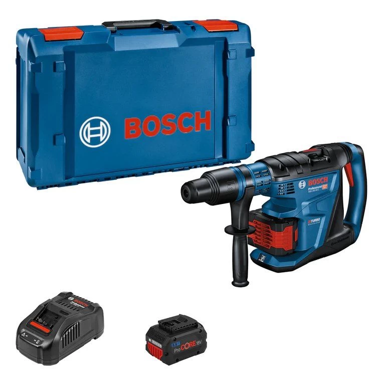 Bosch GBH 18V-40 C 18V Li-ion Accu Boorhamer Set (2x 5.5 Ah) In XL-Boxx - 9J - 40mm 3 Bosch GBH 18V-40 C 18V Li-ion Accu Boorhamer Set (2x 5.5 Ah) In XL-Boxx - 9J - 40mm