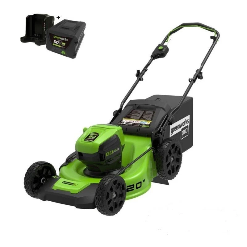 Greenworks GD60LM46SPK4 60V Li-ion Accu Grasmaaier Set (1x 4,0Ah Accu) - Zelfrijdend - 46cm 3 Greenworks GD60LM46SPK4 60V Li-ion Accu Grasmaaier Set (1x 4,0Ah Accu) - Zelfrijdend - 46cm