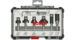 Bosch 2607017468 6-delige Frezenset In Cassette - Afronden En Profileren - 6mm
