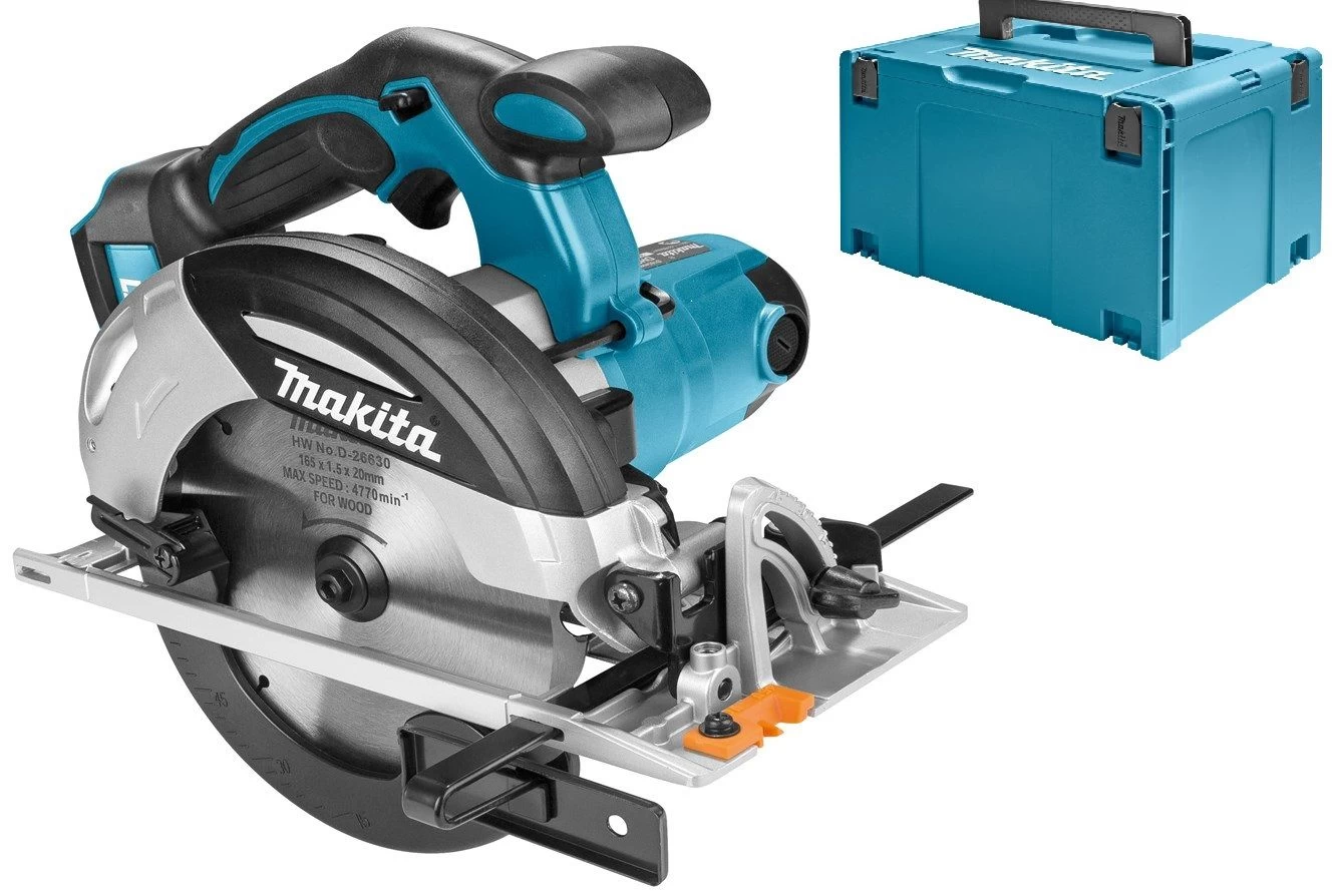 Makita DHS630RMJ 18V Li-Ion Accu Cirkelzaag Set (2x 4.0Ah Accu) In Mbox - 165mm 4 Makita DHS630RMJ 18V Li-Ion Accu Cirkelzaag Set (2x 4.0Ah Accu) In Mbox - 165mm - Afbeelding 2