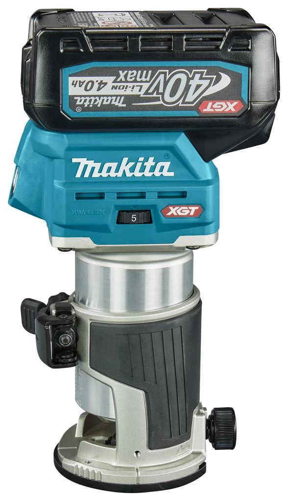 Makita RT001GM205 XGT 40V Max Li-ion Accu Boven- En Kantenfrees Set (2x 4,0Ah) In Mbox - 89 X 89 Mm - Koolborstelloos 4 Makita RT001GM205 XGT 40V Max Li-ion Accu Boven- En Kantenfrees Set (2x 4,0Ah) In Mbox - 89 X 89 Mm - Koolborstelloos - Afbeelding 2