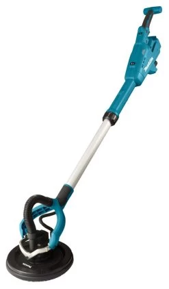 Makita DSL801ZU 18V Li-Ion Accu Langnek Schuurmachine Body Met Tas En AWS Zender - 225mm