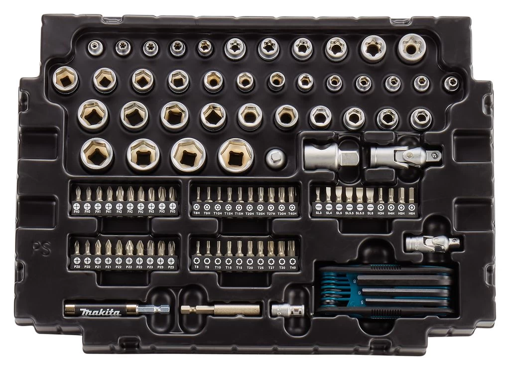 Makita E-08713 Gereedschapset In Mbox Nr. 1 - 120-delig 8 Makita E-08713 Gereedschapset In Mbox Nr. 1 - 120-delig - Afbeelding 6