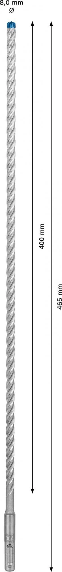Bosch 2608900093 EXPERT Hamerboor SDS Plus-7X 8x400x465mm 5 Bosch 2608900093 EXPERT Hamerboor SDS Plus-7X 8x400x465mm - Afbeelding 3