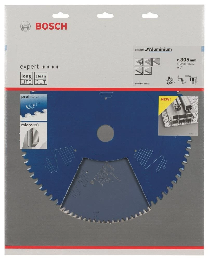 Bosch 2608644115 Expert Cirkelzaagblad - 305 X 30 X 96T - Aluminium - Carbide 3 Bosch 2608644115 Expert Cirkelzaagblad - 305 X 30 X 96T - Aluminium - Carbide