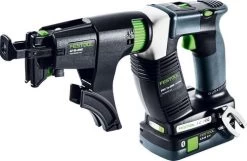 Festool DURADRIVE DWC 18-2500 HPC4,0 I-Plus 18V Li-Ion Accu Bandschroefmachine Set (2x4,0Ah) In Systainer - 18Nm - 55mm - Koolborstelloos - 576498